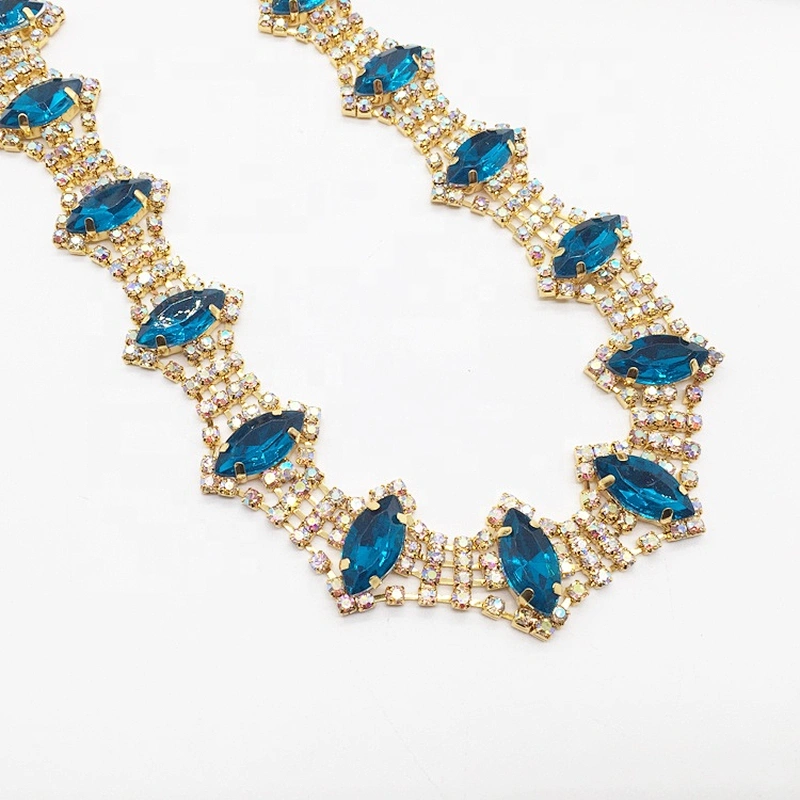 Garment Use Rhinestones Type Crystal Main Stone Body Jewelry Trimmings For Clothing Decoration