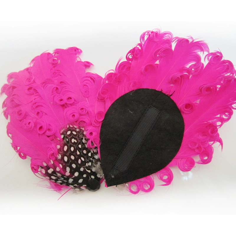 Various Design Coloful Curly Feather Pads for Baby