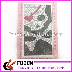 Fashion Acrylic Mobile Phone Sticker /Cellphone sticker