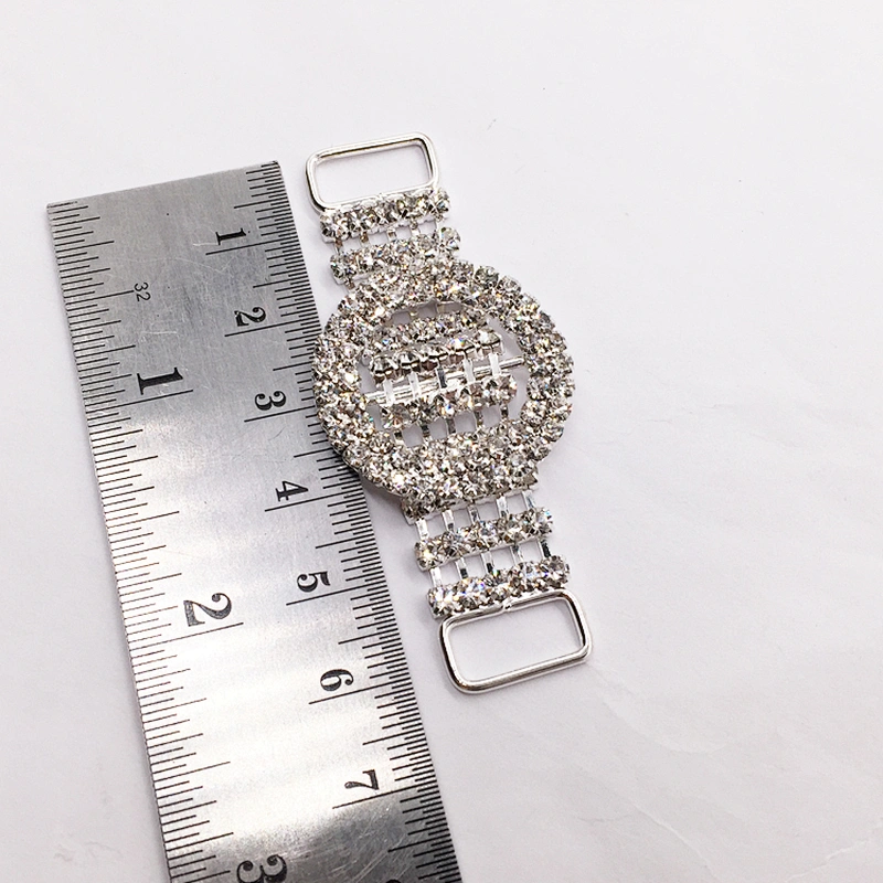 Wholesale Rhinestone Crystal Clear Bra Buckle Swimwear Clasp Bikini Connector
