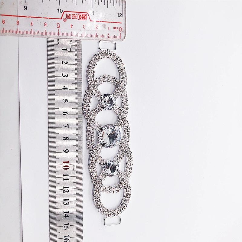 fashion high quality metal rhinestone bikini connector
