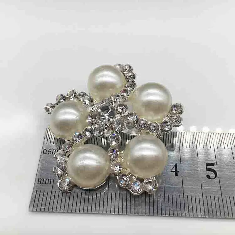 2019 fashion hot sale silver metal wedding jewelry  rhinestone brooch