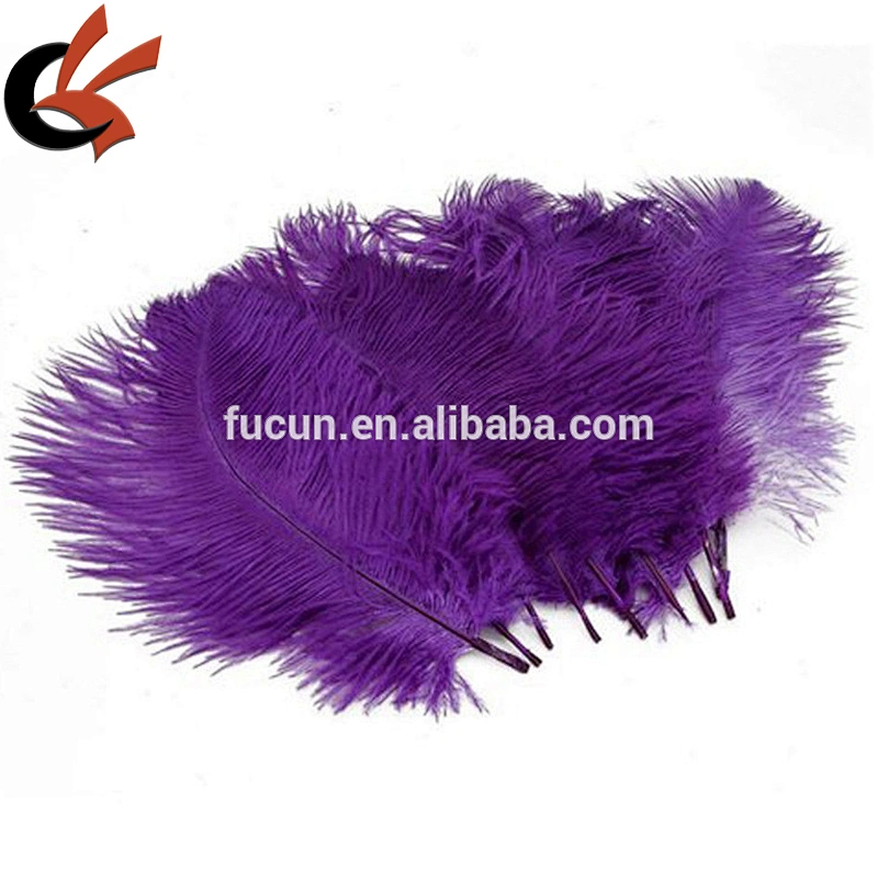 Hot sale Orange color Loose Natural Ostrich Feathers for Carnival