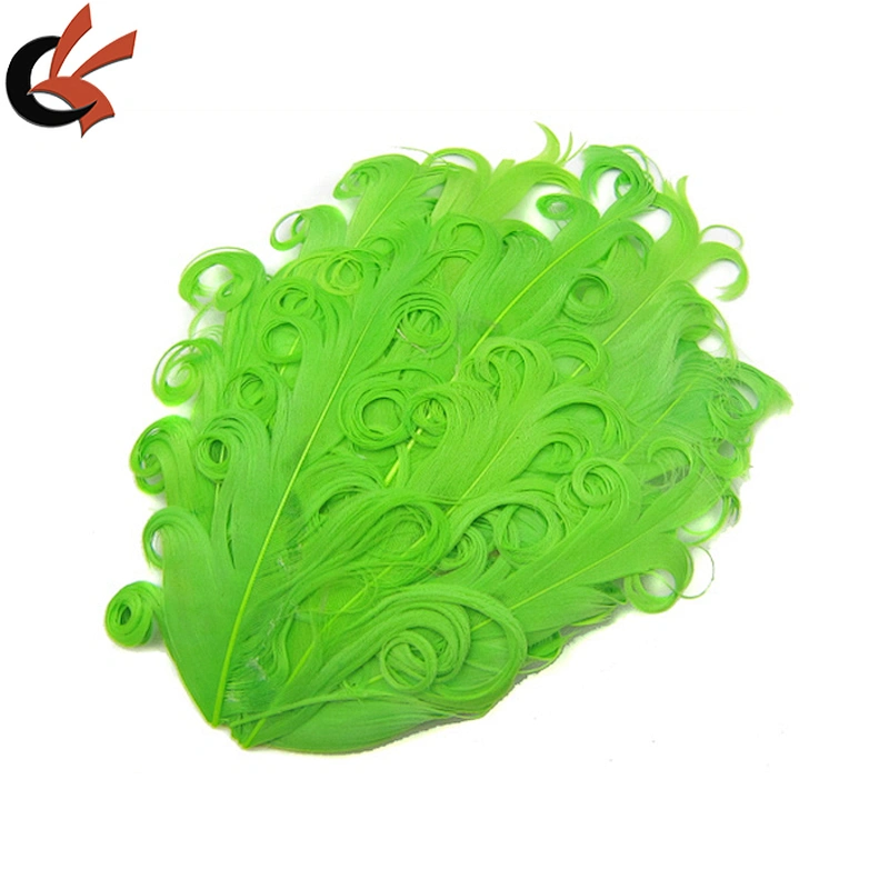 Curly Goose Feather Pad Decorations For Headbands