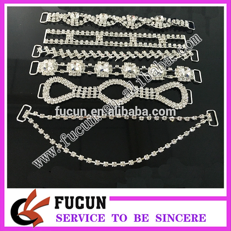 bling shiny game, competition ,match swimwear bikini connector buckle