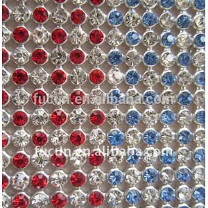 Colorful mesh/ Diamond mesh trimming