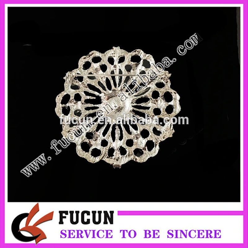 fashion jewelry cheap bridal rhinestone brooch for Women