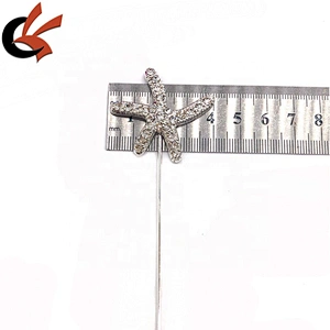 Party Birthday Decoration Silver Star crystal cake topper