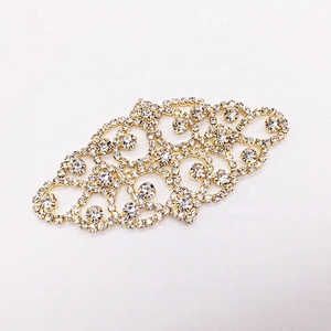 Wedding Supplies Wholesale Decorative Crystal Rhinestone Bridal Bulk Ribbon Wrap Applique