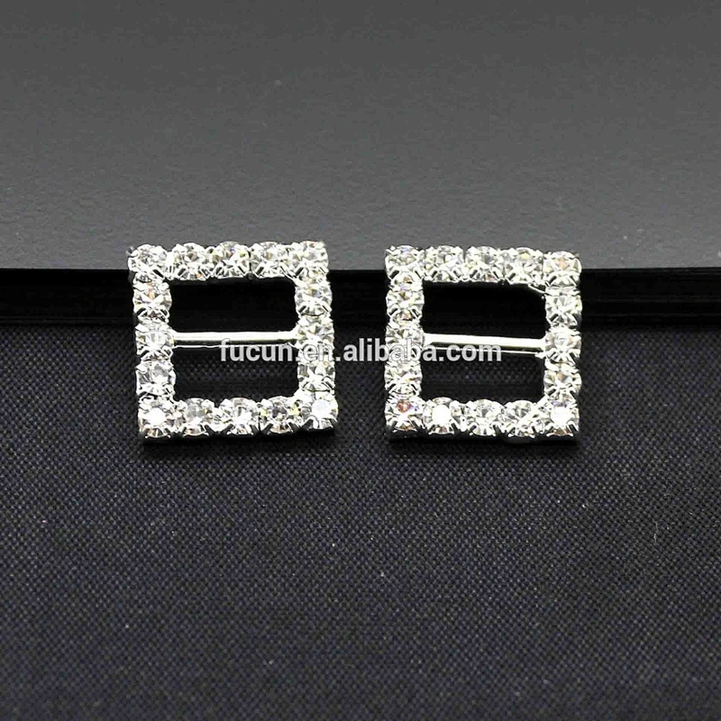 fashion Various shapes crystal rhinestone buckles for garment