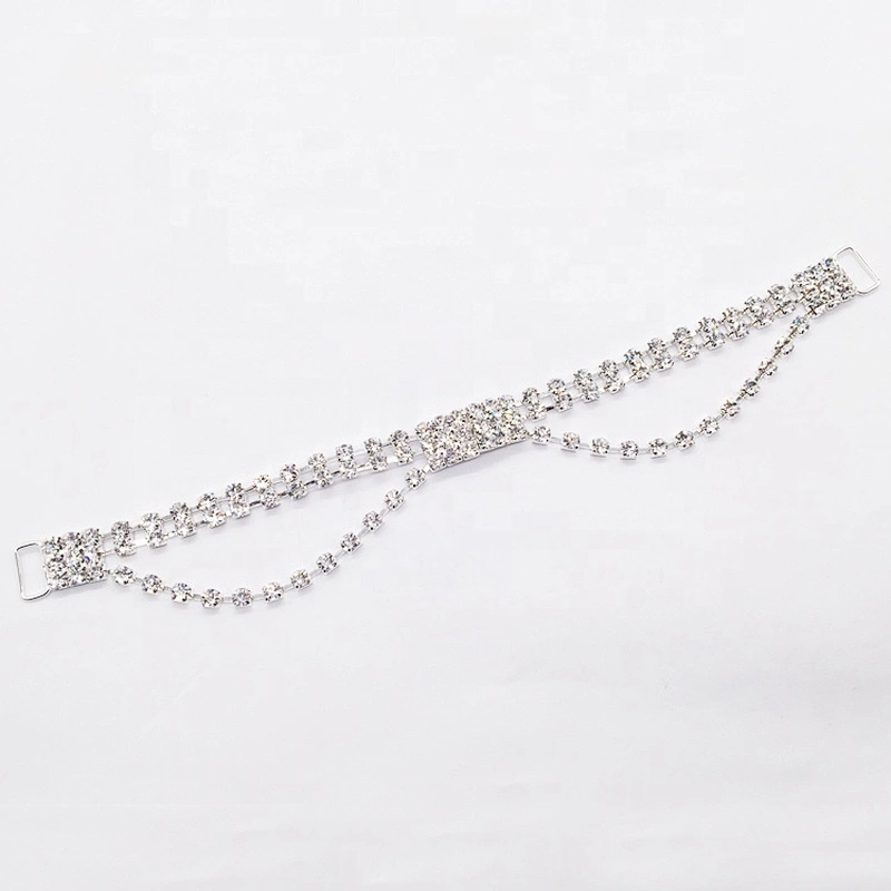 32cm Bikini Suit Accessories Crystal Rhinestone Bikini Connector For Back Decoration
