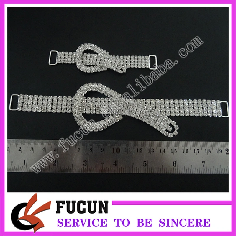 2017 hot sale NPC IFBB Bikini Crystal Rhinestone Connectors