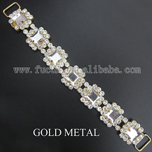 wholesale hot sale crystal rhinestone connectors bikini for fitness posing suits