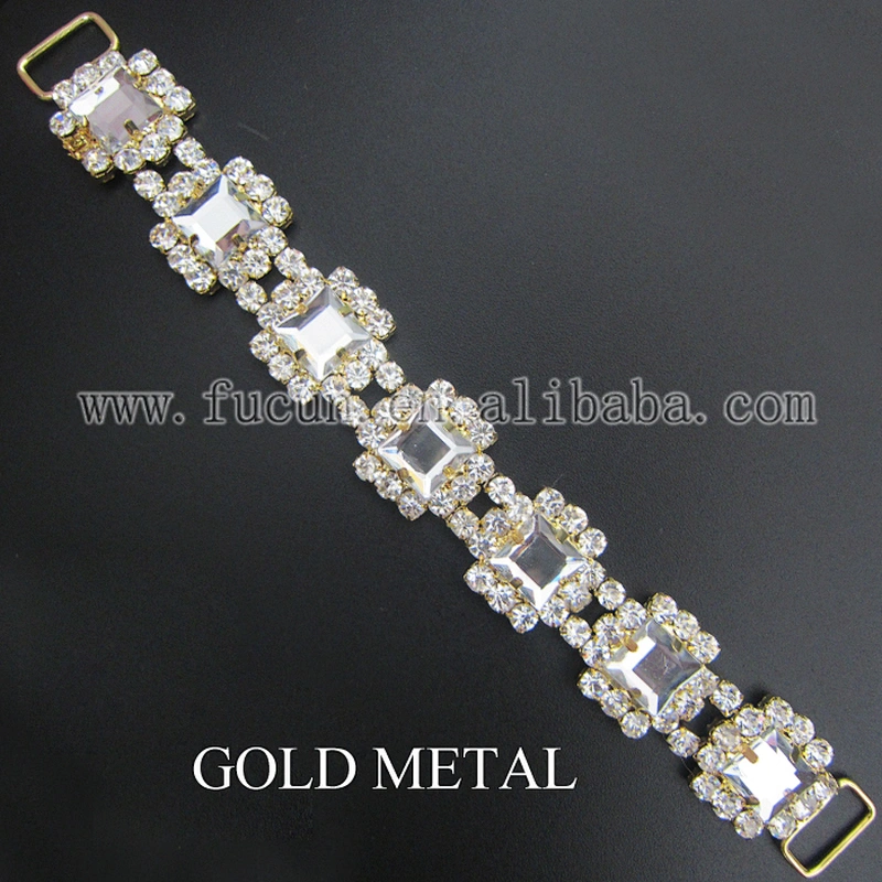 wholesale hot sale crystal rhinestone connectors bikini for fitness posing suits