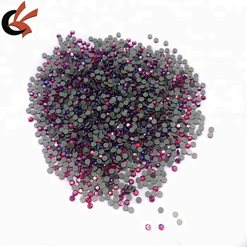144000 Pieces SS6  (1.9-2.0mm) Korean Quality Siam AB Orange AB Hot Fix Rhinestone