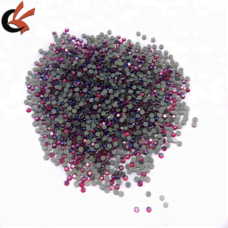 144000 Pieces SS6  (1.9-2.0mm) Korean Quality Siam AB Orange AB Hot Fix Rhinestone