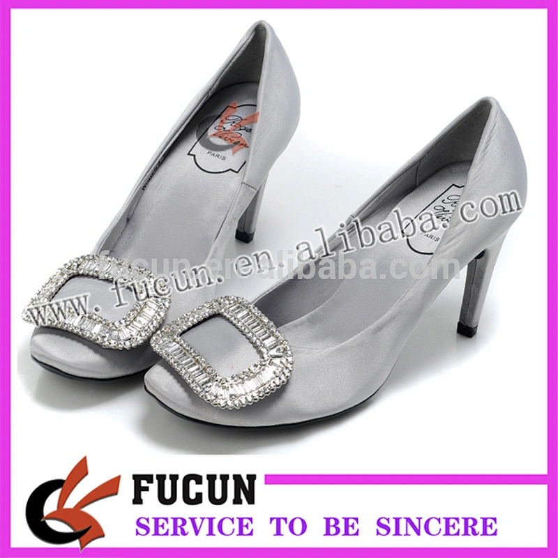 ladies high heel shoe hardware metal accessories for shoe crystal metal buckle