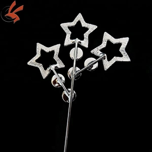 China Supplier  Pear Rhinestone Star Tree Rhinestone Cake Topper