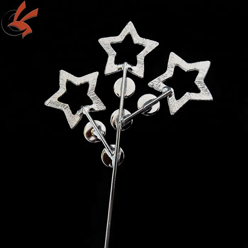 China Supplier  Pear Rhinestone Star Tree Rhinestone Cake Topper