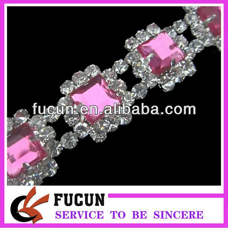 rhinestone cake trimming