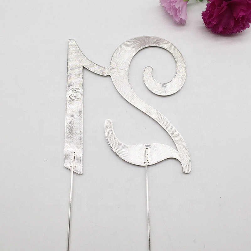 Custom Birthday Numbers Cake Topper Shinning Crystal Rhinestone Cake Pick Cake Toppers