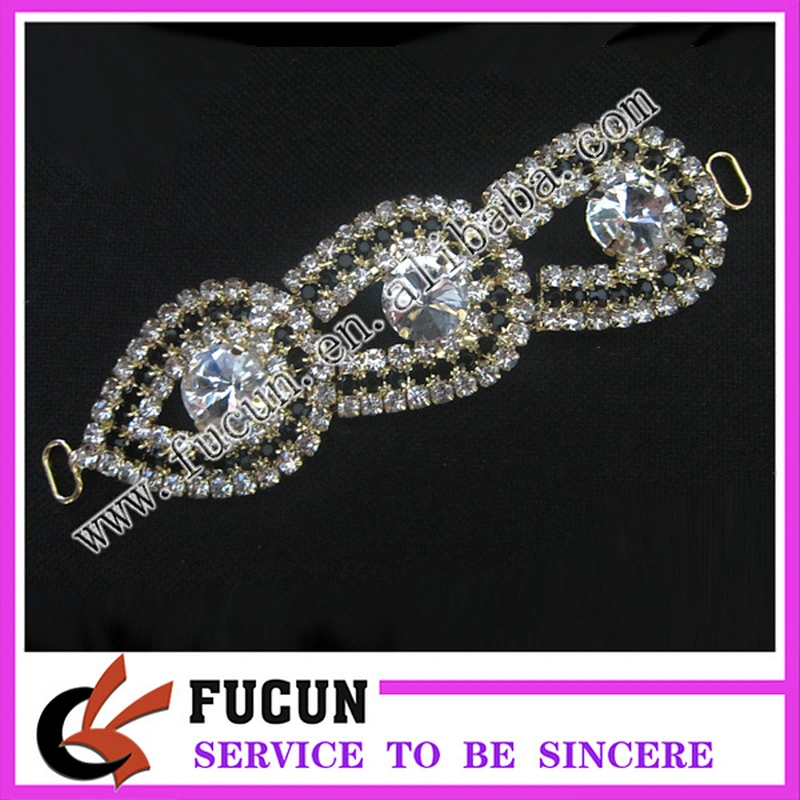 BIKINI CRYSTAL RHINESTONE CONNECTOR FOR SWIMWEAR STUNNING LOOK