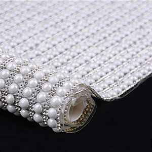 New Arrival Fashion Hot fix diamante shining rhinestone mesh sheet 24cmx40cm