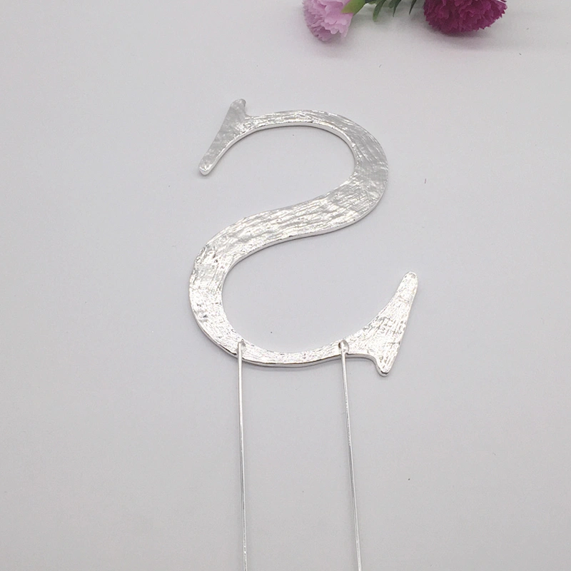 12cm A to Z a set of capital alphabet crystal birthday cake topper
