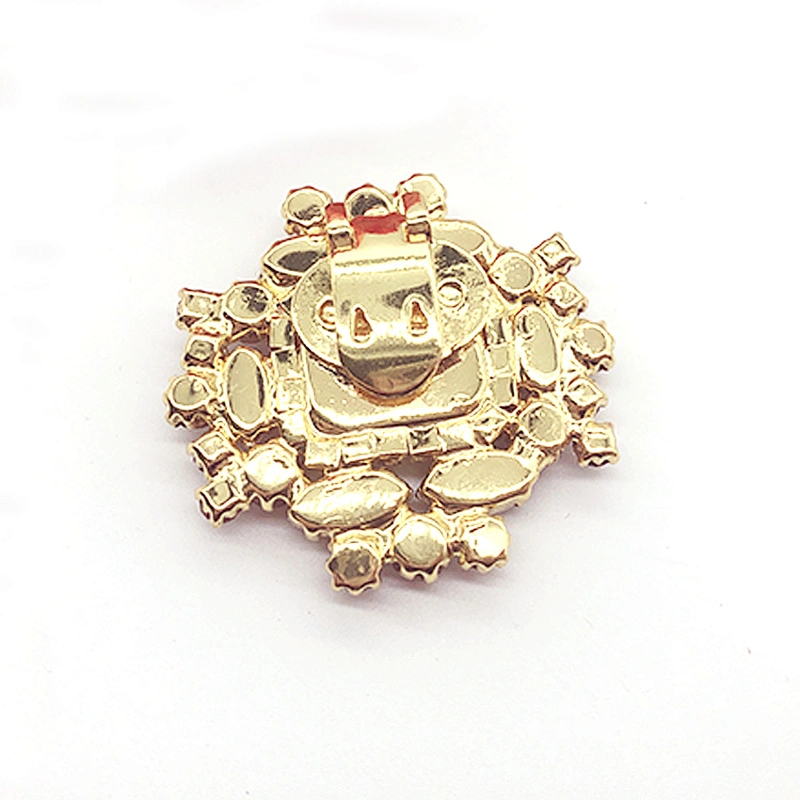 Wholesale Vintage fashion ladies jewel gemstone shoe clip for bridal high heel