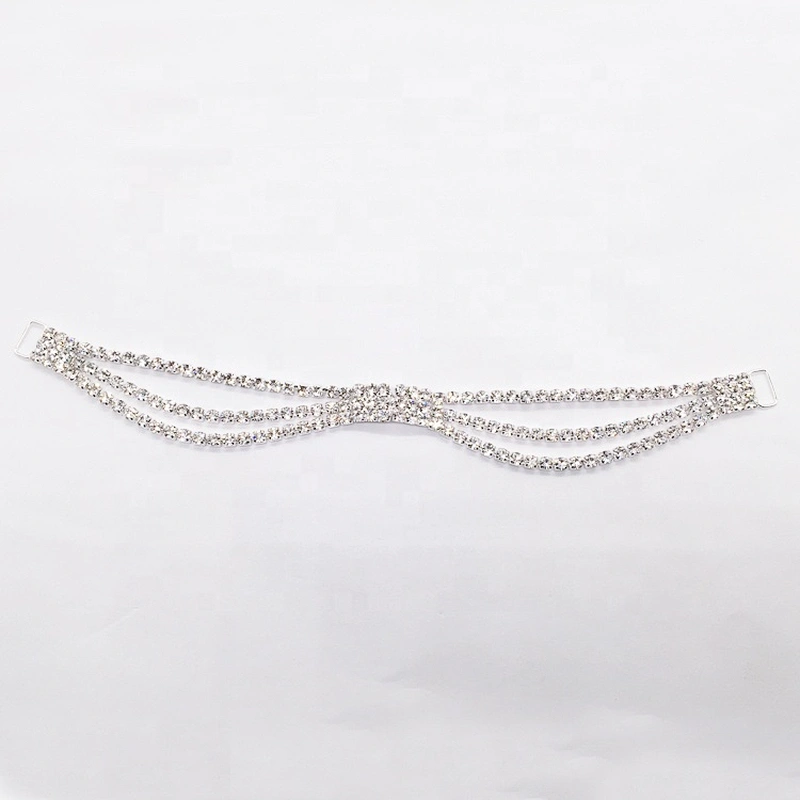 China Factory Wholesale Swimwear Crystal Back Bikini Women Summer Bikini Connector