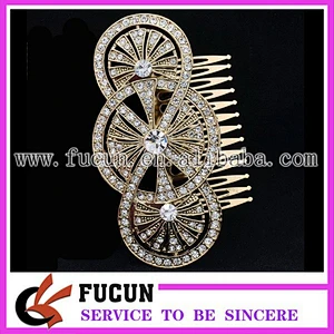 Bridal Accessories Wedding Jewelry Rhinestones New Crystal Hair Comb