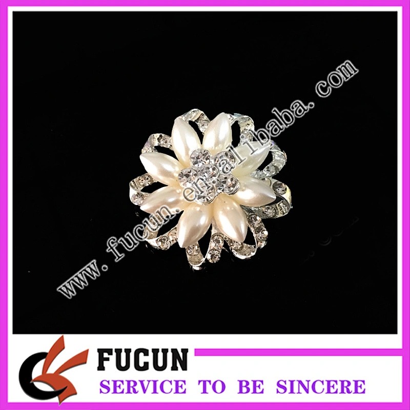2018 new style Women jewelry imitation rhinestone brooch for wedding invitations