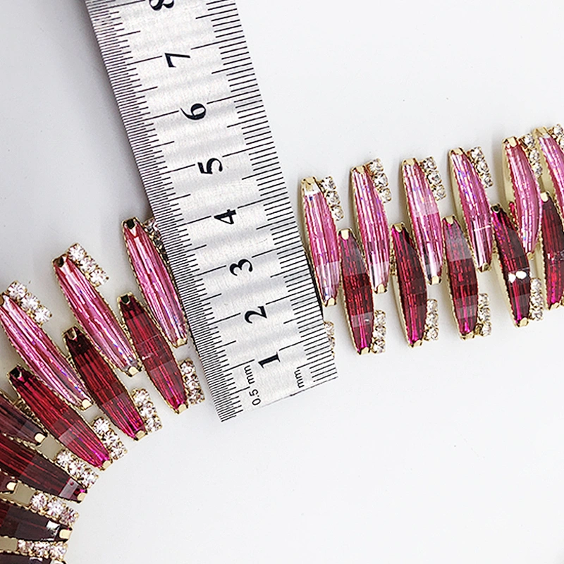 Rhinestone Chain  Crystal Trimming Rhinestone Banding For Garment