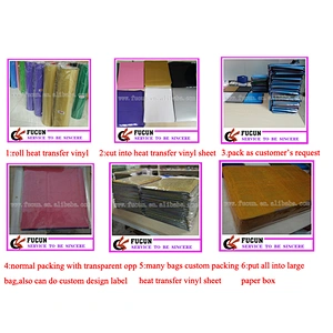 alibaba wholesale Computer Cut PU Heat Press Thermal transfer vinyl roll sheet 12