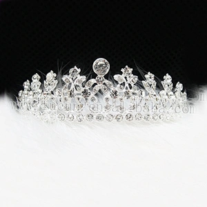 flash wedding party decoration rhinestone crystal beauty pageant flower crown
