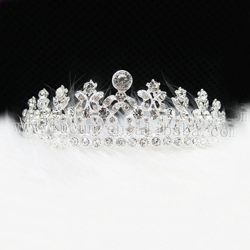 flash wedding party decoration rhinestone crystal beauty pageant flower crown