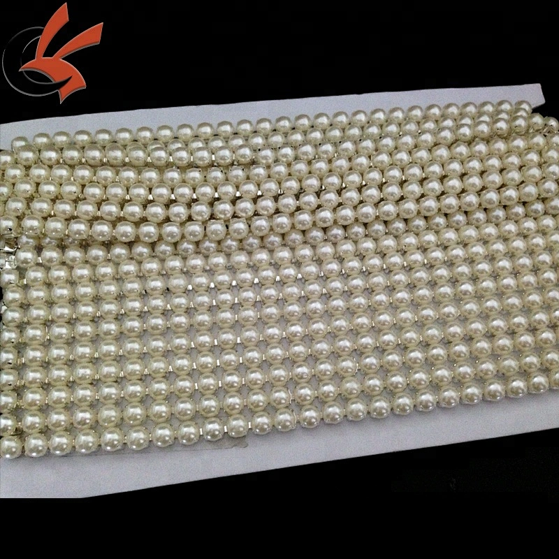 wedding decoration pearl banding cup chain cake decoration pearl chain