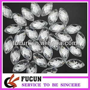 acrylic flat back stones