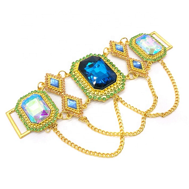 2019 new arrival fashion fancy acrylic rhinestone connector