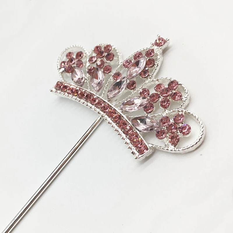 Shine Sparkles Crown Cake Topper For Anniversary, Birthday Party and Wedding