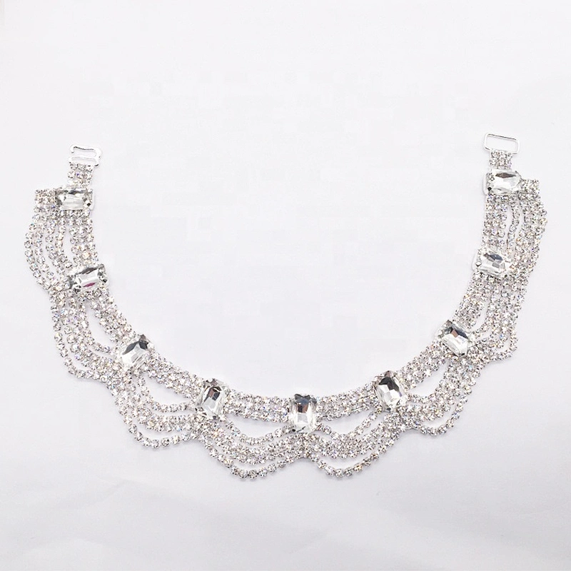 New Product Bikinis Women Swimwear 2020 Jewels DIY Contest Swimsuits Rhinestone Pendant Back Bikini Connector