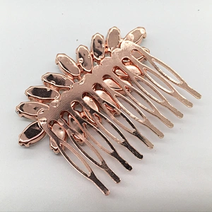 Wedding Jewelry Alloy hot sale bridal crystal hair comb for Bride