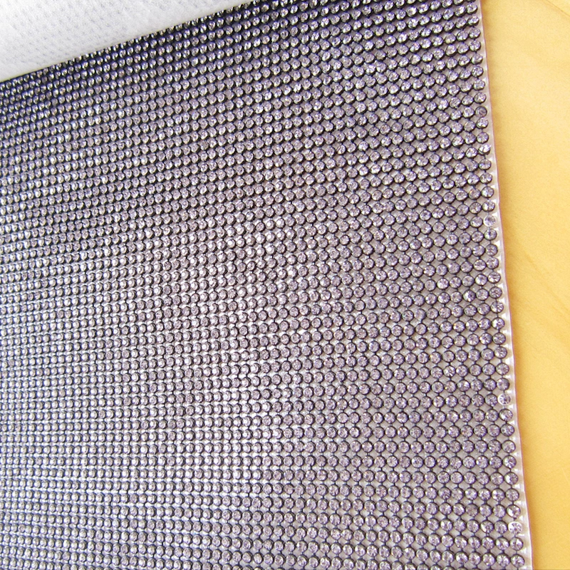 diamante hot fix black nickel antique plating strass crystal rhinestone trims mesh