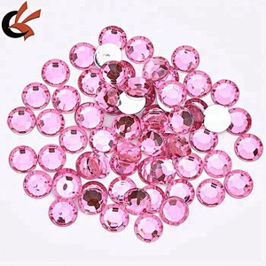 10mm 12mm Flatback Sew On Assorted color Loose Acrylic Gems Stone