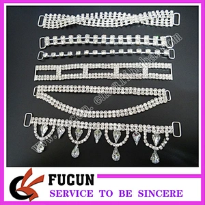 hot sale wholesale competition crystal rhinestone bikini connector