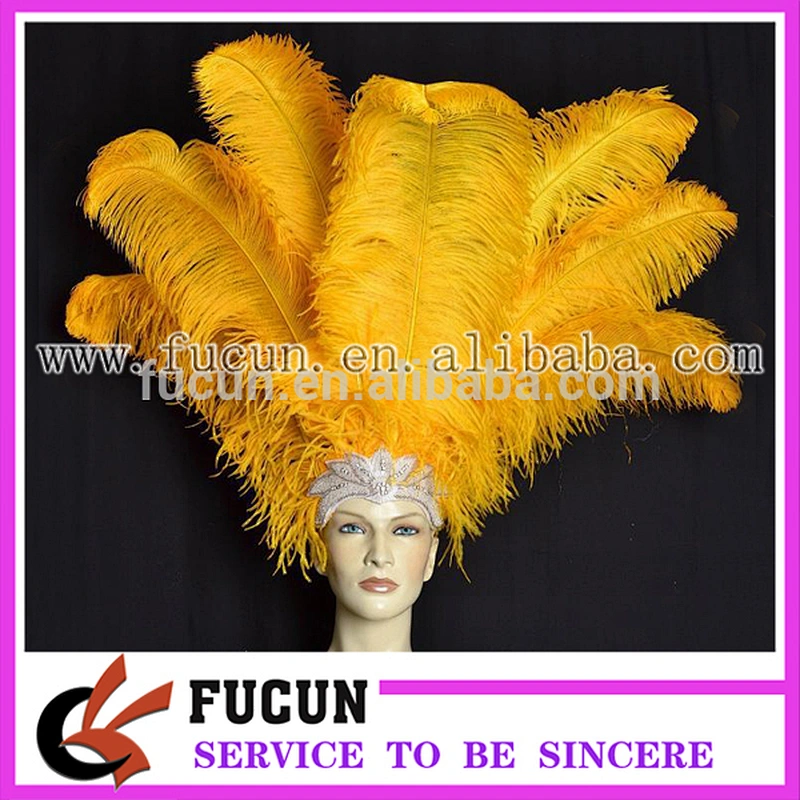 Top Quality Wedding Table Decorative Centerpiece Kit Bleached White Ostrich Feather