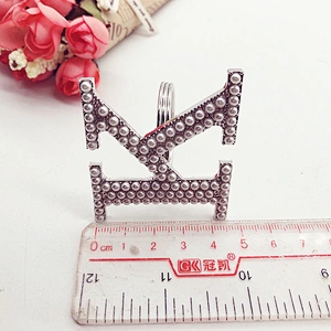 factory metal zinc alloy napkin rings for wedding hotel decoration