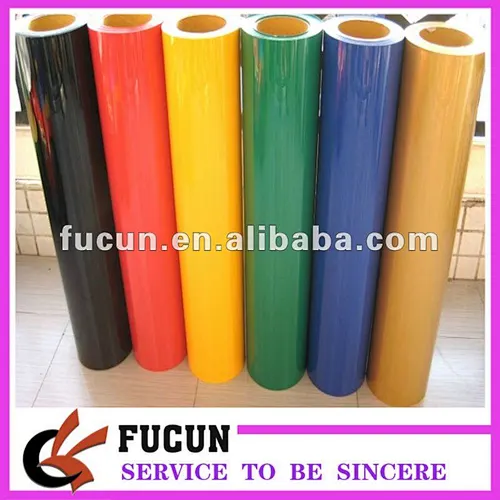 PU heat transfer film for garment use