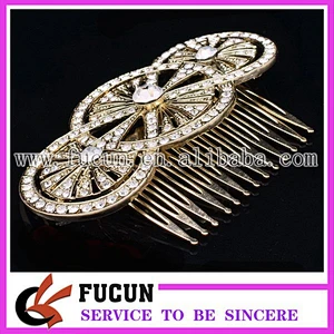 Bridal Accessories Wedding Jewelry Rhinestones New Crystal Hair Comb