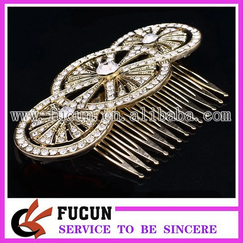 Bridal Accessories Wedding Jewelry Rhinestones New Crystal Hair Comb